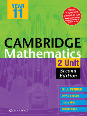 Book cover for Cambridge 2 Unit Mathematics Year 11 Colour Version with Student CD-ROM