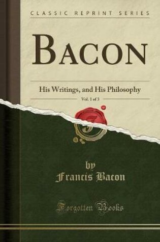 Cover of Bacon, Vol. 1 of 3