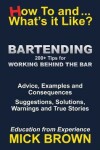 Book cover for BARTENDING