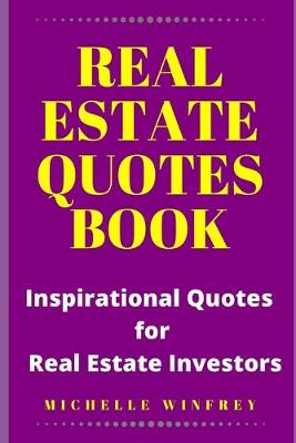 Cover of Real Estate Quotes Book