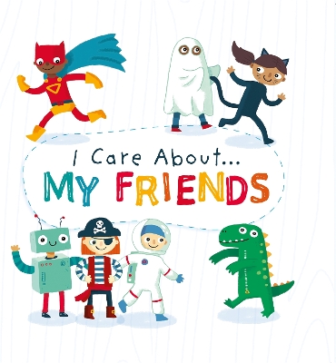 Book cover for I Care About: My Friends