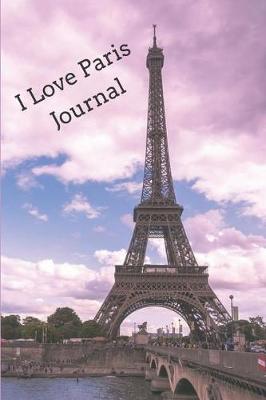 Book cover for I Love Paris Journal