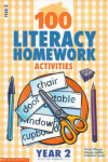 Book cover for 100 Literacy Homework Activities for Year 2