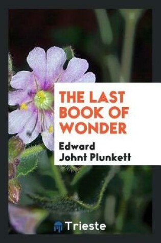 Cover of The Last Book of Wonder