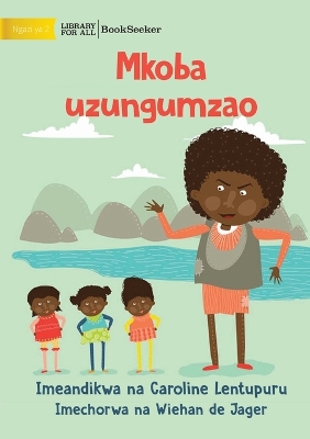 Book cover for The Talking Bag - Mkoba uzungumzao