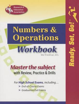 Book cover for Numbers and Operations Math Workbook