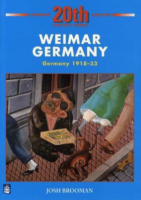Book cover for Weimar Germany: Germany 1918-33