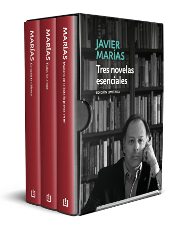 Book cover for Estuche edición limitadaJavier Marías: Tres novelas esenciales / Three Essent ia l Novels