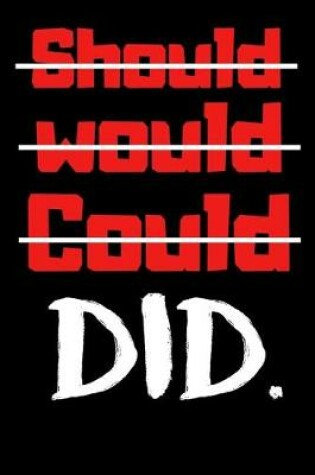 Cover of Should Would Could DID in Red