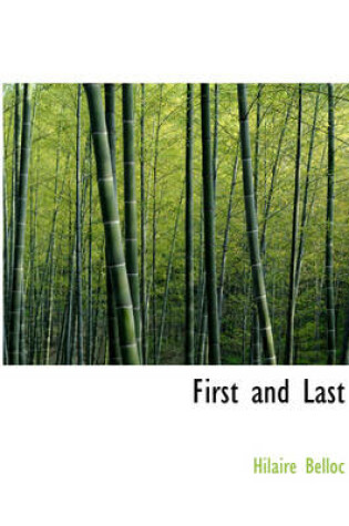 Cover of First and Last