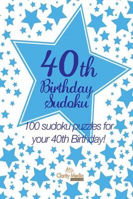 Book cover for 40th Birthday Sudoku