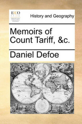 Cover of Memoirs of Count Tariff, &c.