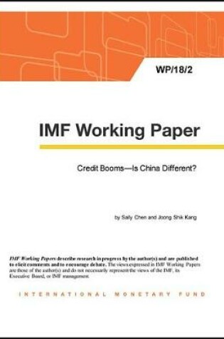 Cover of Credit Booms-Is China Different?