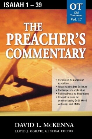 Cover of The Preacher's Commentary - Vol. 17: Isaiah 1-39