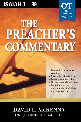 Book cover for The Preacher's Commentary - Vol. 17: Isaiah 1-39