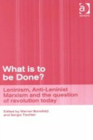 Cover of What is to be Done?