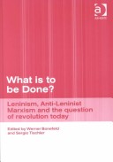 Book cover for What is to be Done?