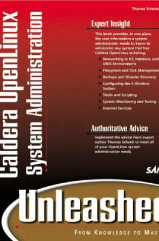 Cover of Caldera OpenLinux System Administration Unleashed