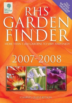 Book cover for RHS Garden Finder 2007-2008