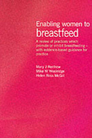 Cover of Enabling women to breastfeed