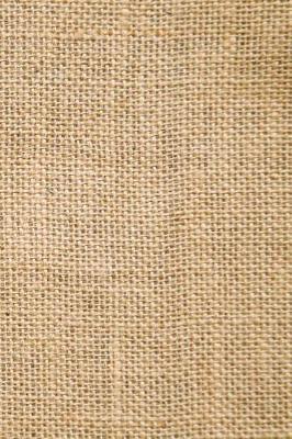 Cover of Journal Burlap Faux Texture