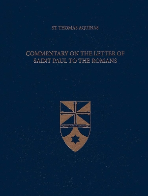 Cover of Commentary on the Letter of Saint Paul to the Romans