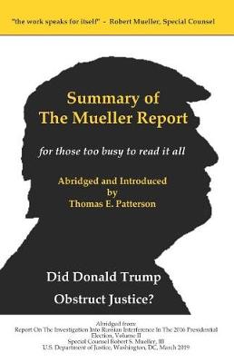 Book cover for Summary of the Mueller Report, for those too busy to read it all