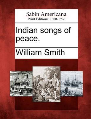 Book cover for Indian Songs of Peace.