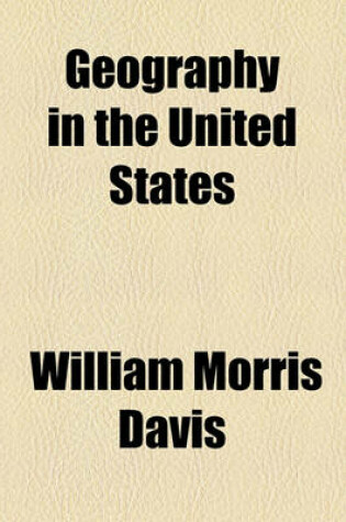 Cover of Geography in the United States