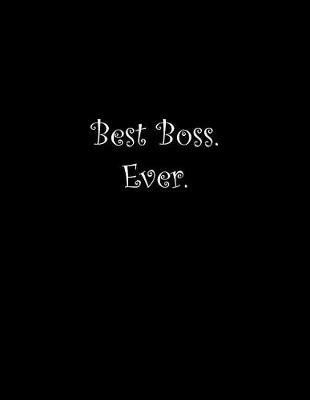 Book cover for Best Boss. Ever