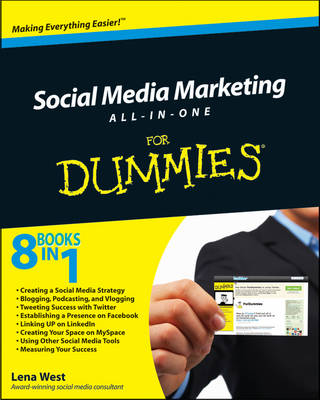 Book cover for Social Media Marketing All-in-One For Dummies