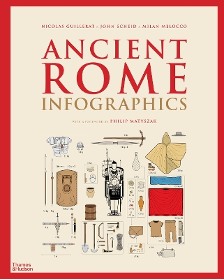 Book cover for Ancient Rome: Infographics