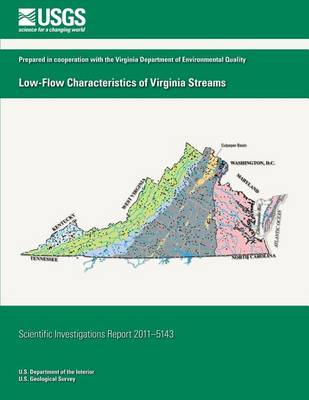 Book cover for Low-Flow Characteristics of Virginia Streams