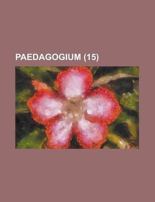 Book cover for Paedagogium (15 )