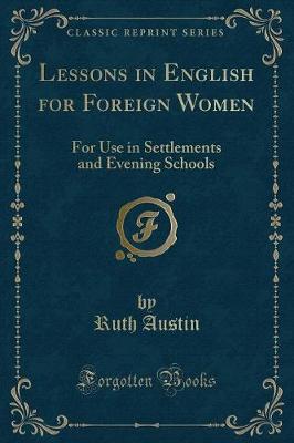 Book cover for Lessons in English for Foreign Women