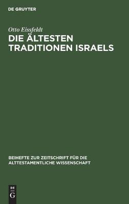 Book cover for Die AEltesten Traditionen Israels