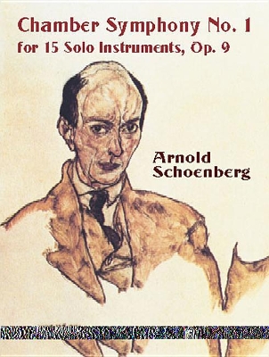 Book cover for Chamber Symphony No. 1 for 15 Solo Instruments, Op. 9