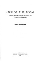 Book cover for Inside the Poem