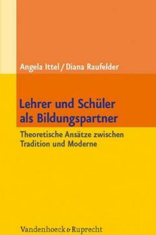 Cover of Lehrer Und Sch Ler Als Bildungspartner