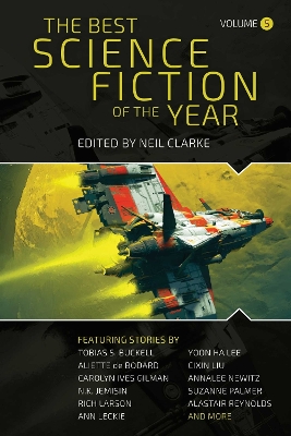 Book cover for The Best Science Fiction of the Year