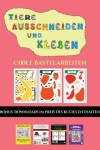 Book cover for Coole Bastelarbeiten (Tiere ausschneiden und kleben)