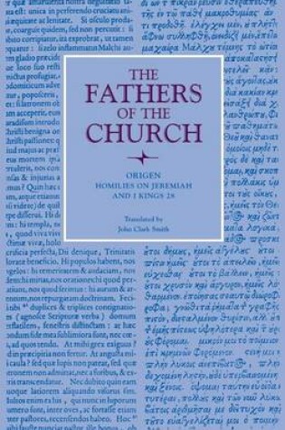 Cover of Homilies on Jeremiah and I Kings 28