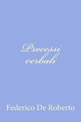 Book cover for Processi verbali