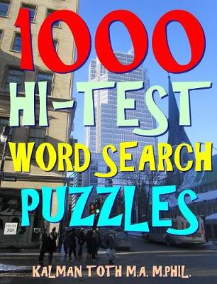 Book cover for 1000 Hi-Test Word Search Puzzles