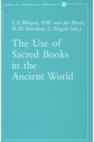 Cover of The Use of Sacred Books in the Ancient World