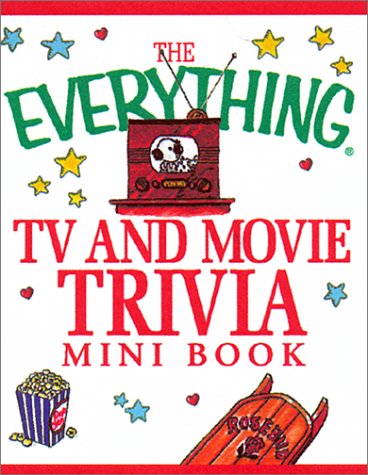 Book cover for Everything TV and Movie Trivia Mini Book