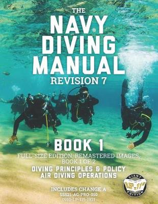 Book cover for The Navy Diving Manual - Revision 7 - Book 1