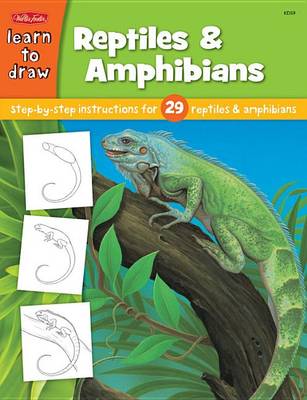 Book cover for Learn to Draw Reptiles & Amphibians