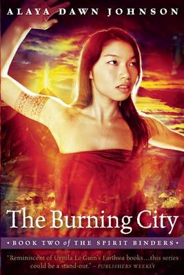 Book cover for The Burning City