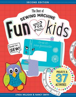 Book cover for The Best of Sewing Machine Fun for Kids